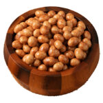 فول سوداني محمّص مع الشوكولا والكراميل المقرمش بالبسكوت