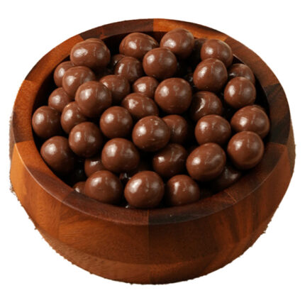 بندق مع شوكولاتة الحليب